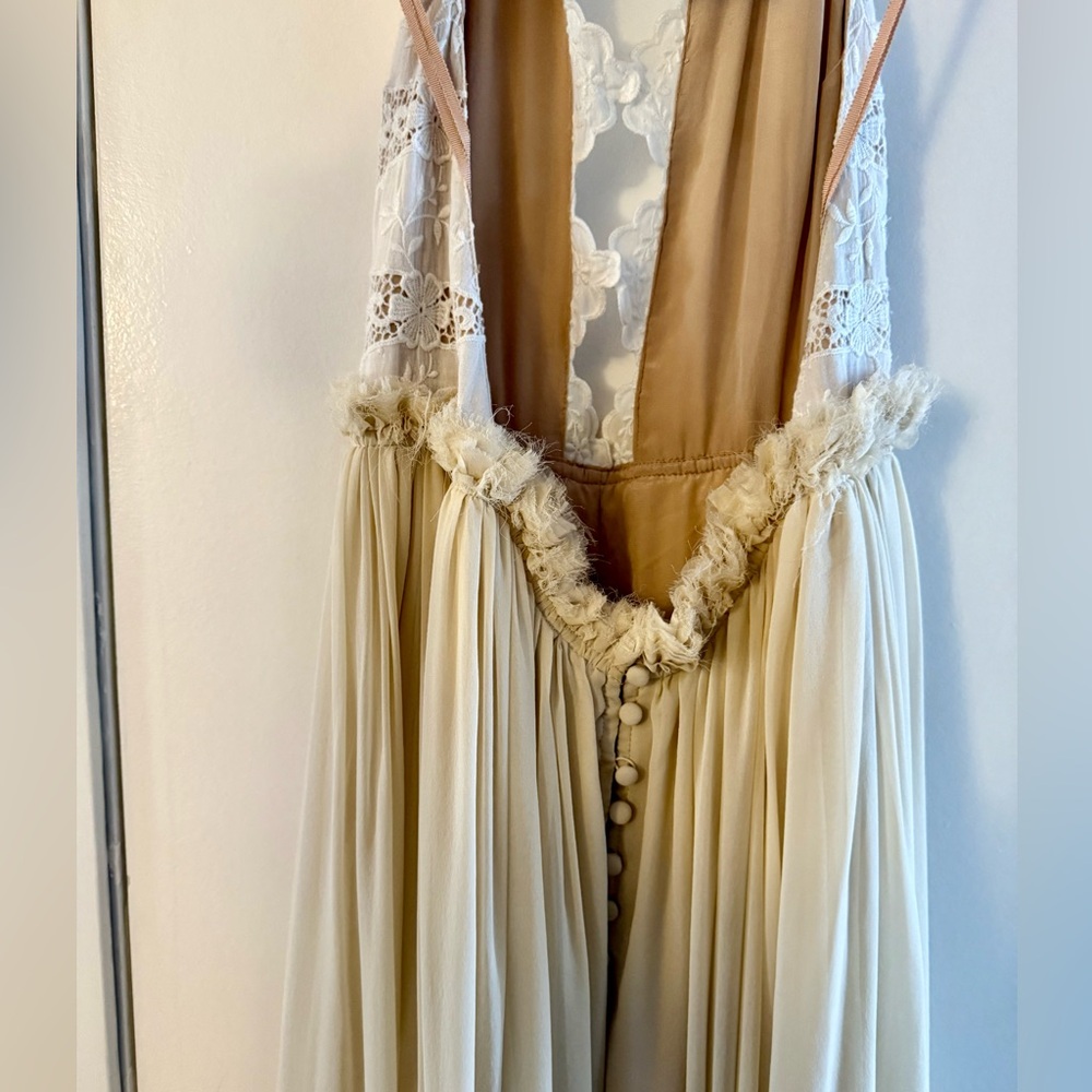 Free People Kristin's Limited Crochet Cutout Maxi Dress - Picture 8 of 16